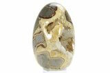 Calcite Crystal Filled Septarian Geode Egg - Utah #231072-1